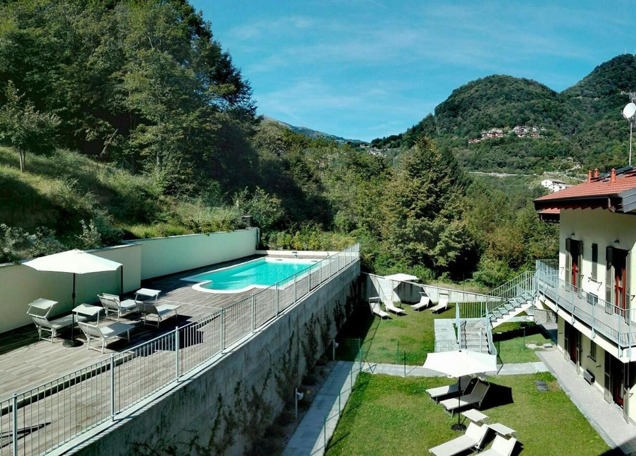 Vista Dolce Isola _ Lakeview Pool, Terrace & Garden Apartment Argegno Rom bilde